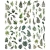 Naklejki foliowe Titanum 6 plansz Liście-39835