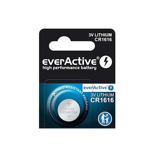 Bateria litowa mini everActive CR1616