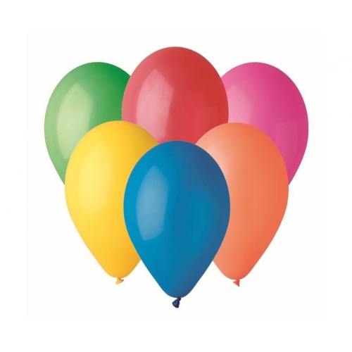 Balony Gemar 9", pastel mix, 25szt.