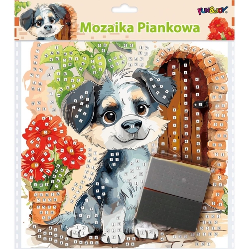 Mozaika piankowa Szary piesek