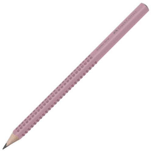 Ołówek Faber Castell 2B Jumbo Grip Różowy jasny