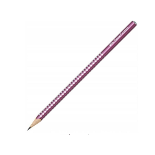 Ołówek Faber Castell Sparkle HB Jagodowy metaliczn