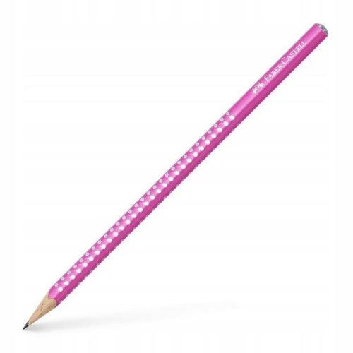 Ołówek Faber Castell Sparkle HB Różowy metaliczny