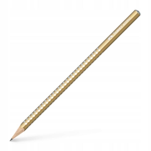 Ołówek Faber Castell Sparkle HB Złoty metaliczny