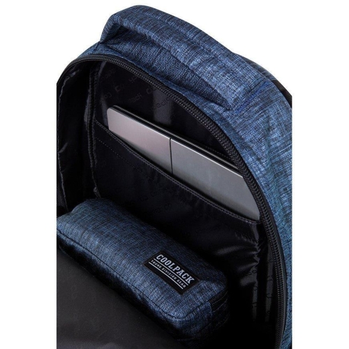 Plecak młodzieżowy Coolpack Soul Snow Blue-40041