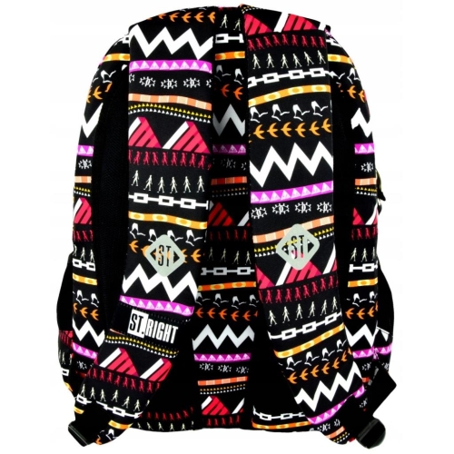 Plecak szkolny St.Right Zig Zag -40092