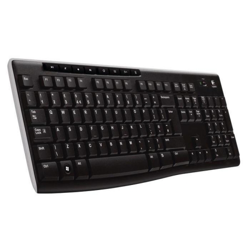 Klawiatura bezprzewodowa Logitech K270 czarna-40128