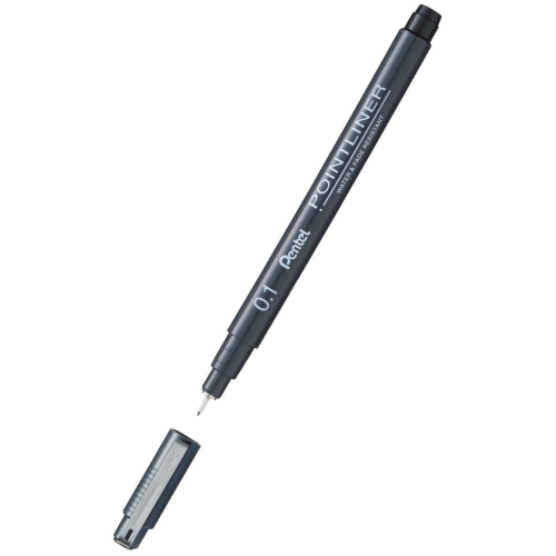 Cienkopis Pentel Pointliner 0,1mm Czarny