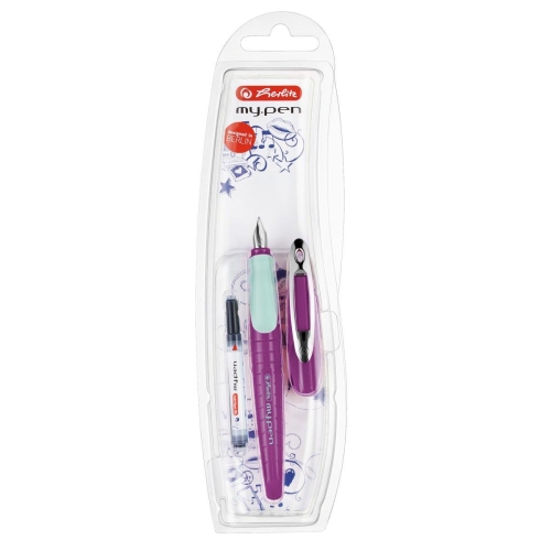 Pióro wieczne Herlitz My Pen Praworęczne Fioletowe-40160