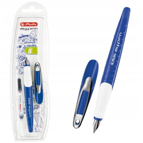 Pióro wieczne Herlitz My Pen Leworęczne Granatowe