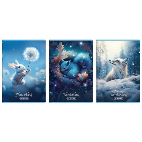 Zeszyt Herlitz A4/32 Wonderland Kratka -40182