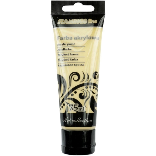 Farba akrylowa Flamingo 75ml 015 Beżowy
