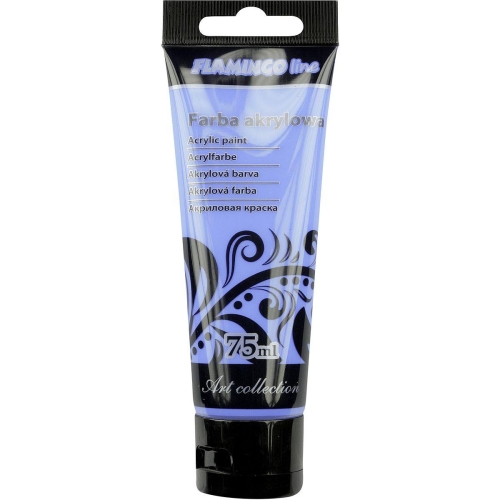 Farba akrylowa Flamingo 75ml 071 Lodowy błękitny