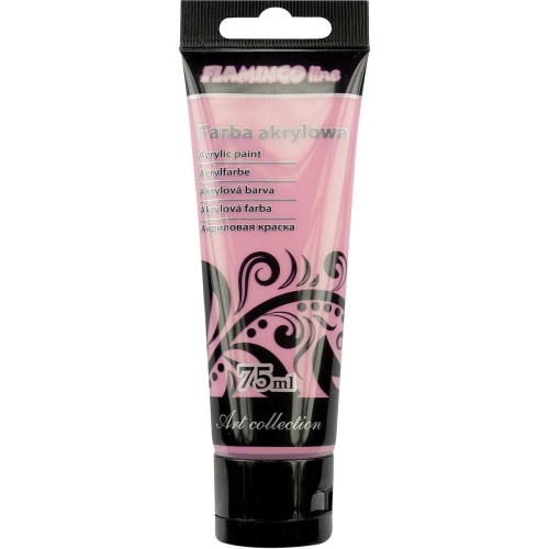 Farba akrylowa Flamingo 75ml 074 Różowy pastelowy
