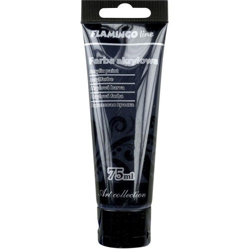 Farba akrylowa Flamingo 75ml 099 Czarny