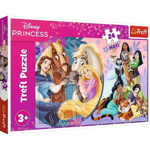 Puzzle TREFL 24 MAXI Księżniczki Roszpunka