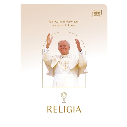 Zeszyt Interdruk A5/32 Kratka Religia z papieżem