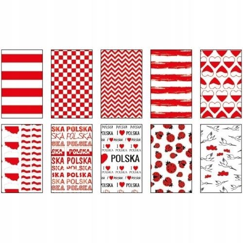 Blok z motywami POLSKA Happy Color A4 10ark 80g