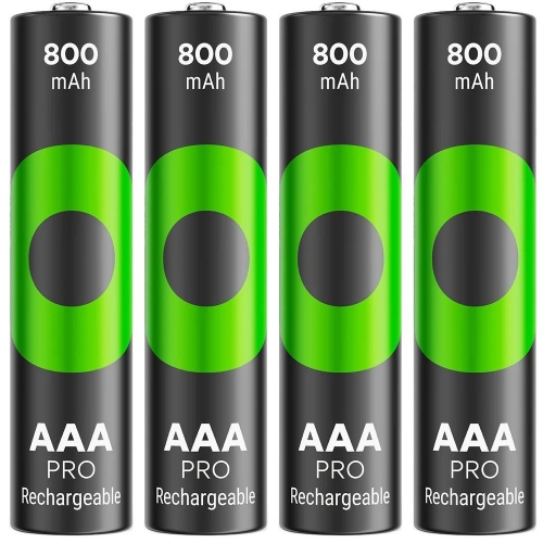 Akumulatorki AAA R03 GP ReCyko 800mAh 4szt NiMH