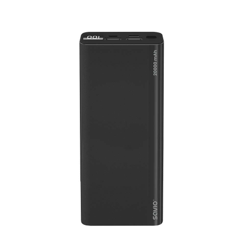 Powerbank SAVIO BA-05 20000mAh czarny-40795