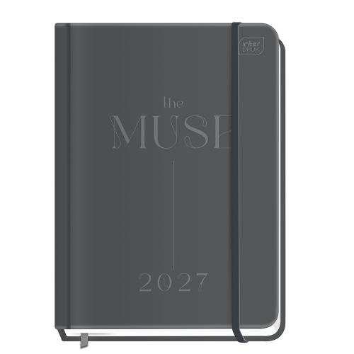 Kalendarz książkowy 2027 B6 192 Mat+UV Muse-40882