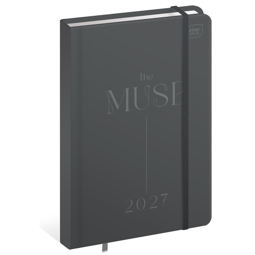 Kalendarz książkowy 2027 B6 192 Mat+UV Muse-40883
