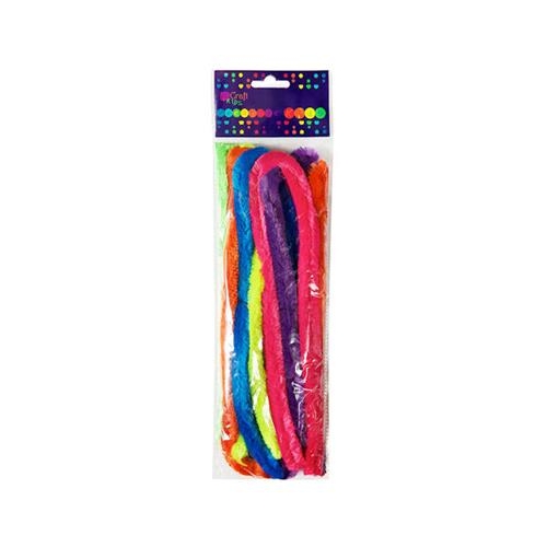 Druciki kreatywne 50cm NEON 8szt SUPER DŁUGIE-7709