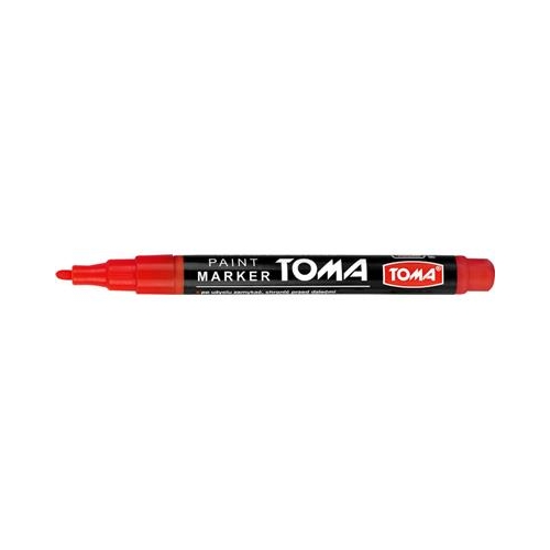Marker olejowy TOMA TO-441 Cienki Czerwony 115274-7990
