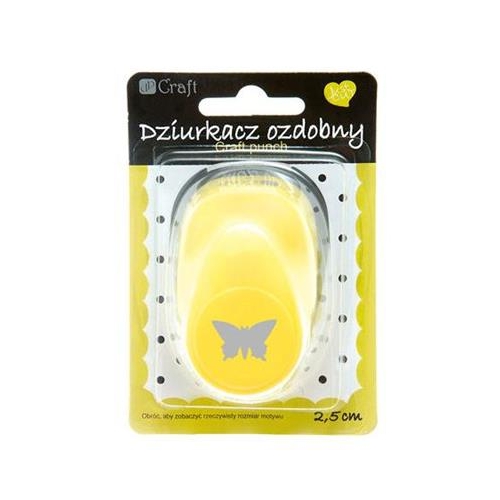 Dziurkacz ozdobny DP-Craft 2,5cm MOTYL 2-8392