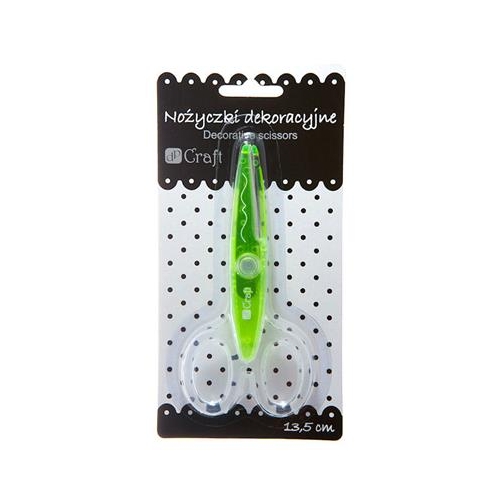 Nożyczki dekoracyjne 13,5cm WZÓR NR 004 TWIST-8480