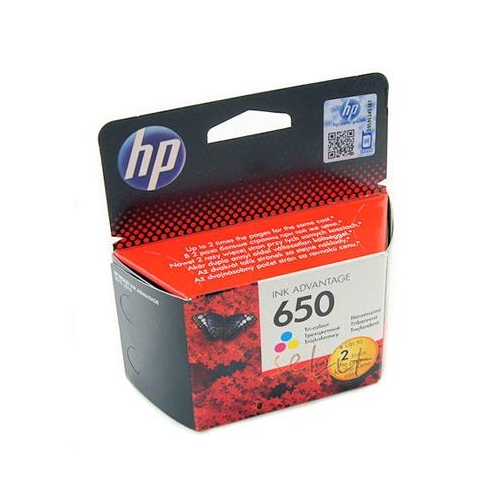 Tusz HP 650 Tri-colour CZ102AE ORYGINALNY-9430