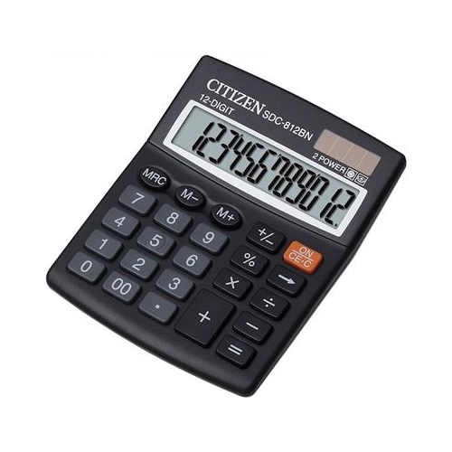 Kalkulator CITIZEN SDC-812 SOLAR japoński 45351-9965